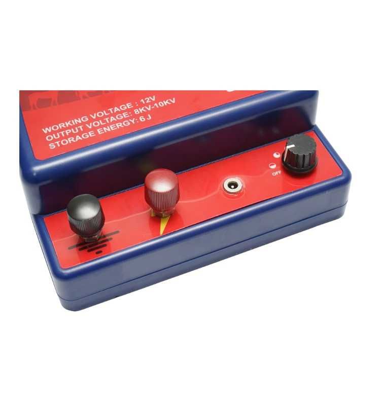 Kit pachet gard electric 6 Joule 12 220V fir 500m 50 izolatori