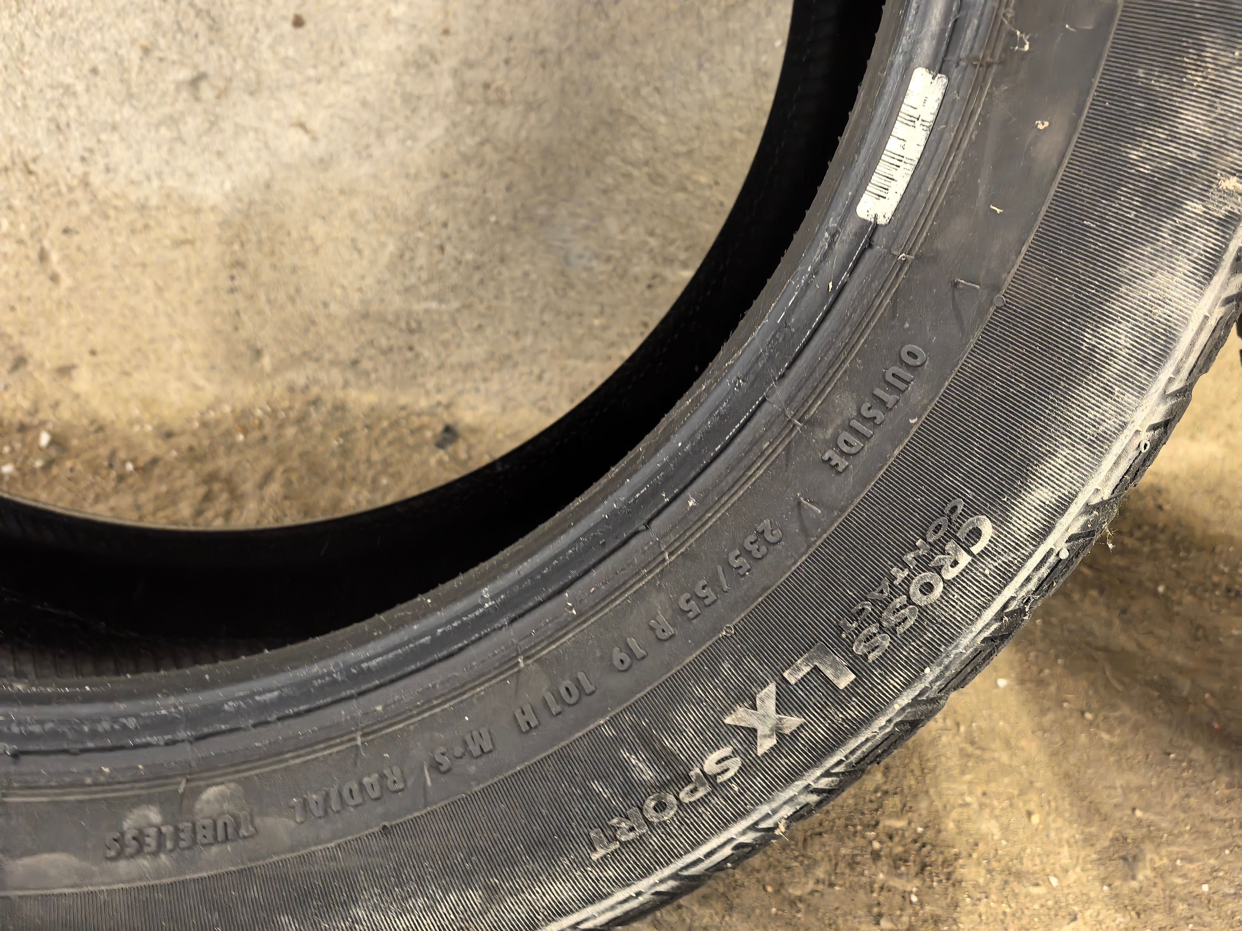Continental cross contact LX sport 235/55/19 101H   2 броя
