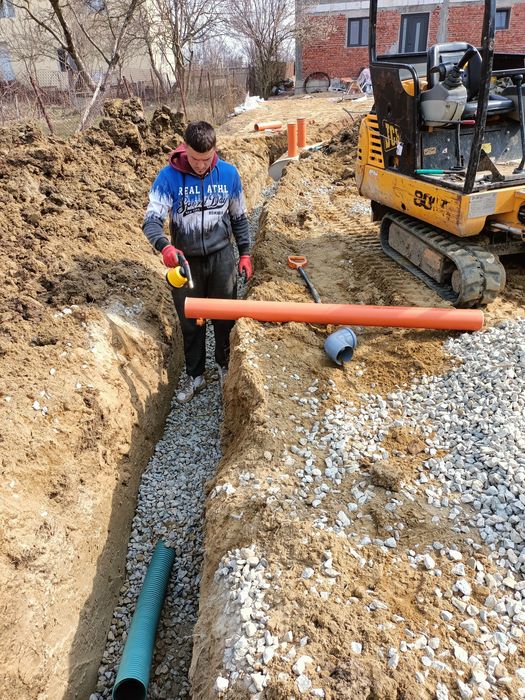 Fosa septica cu montaj