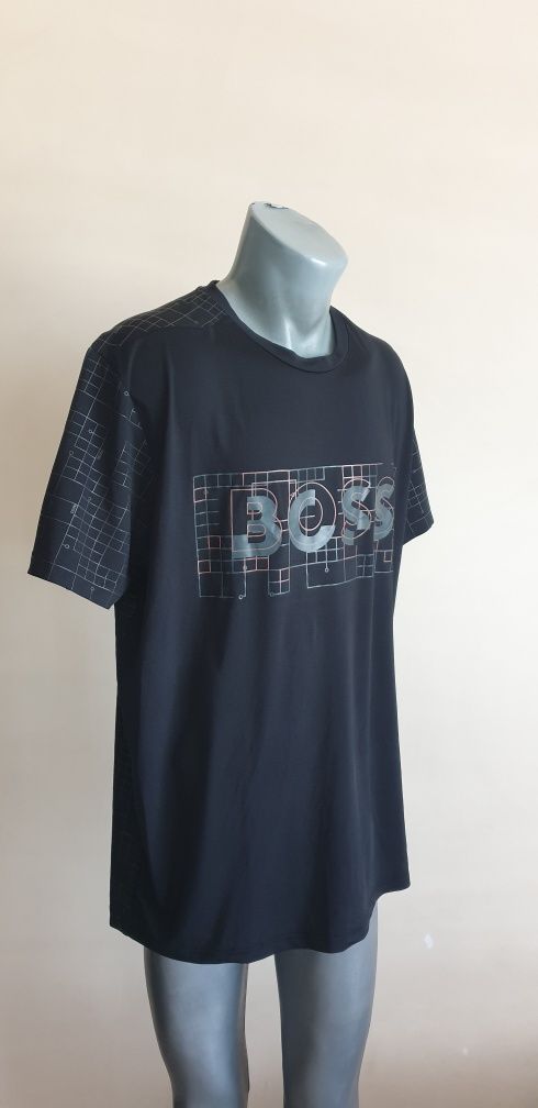 Hugo Boss  Stretch Slim Fit  2XL - 3XL НОВО!  ОРИГИНАЛ! Мъжка Тениска!