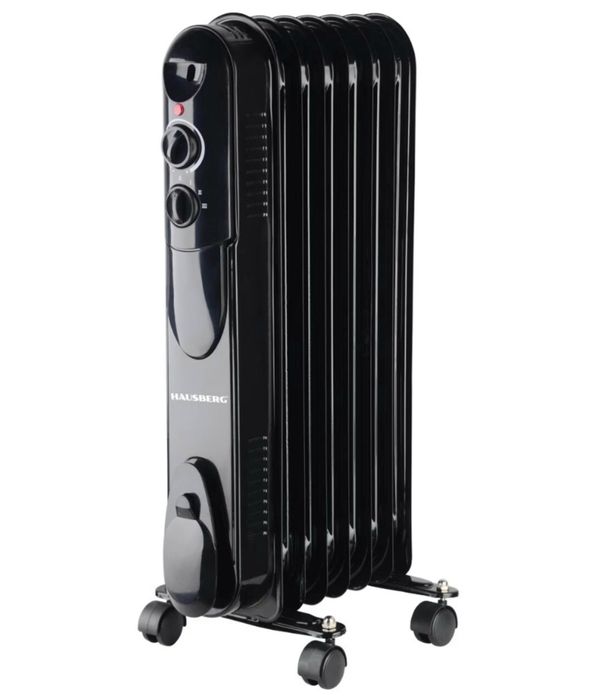Calorifer electric cu ulei 7 elementi 1500 W HAUSBERG NOU - 190 Lei