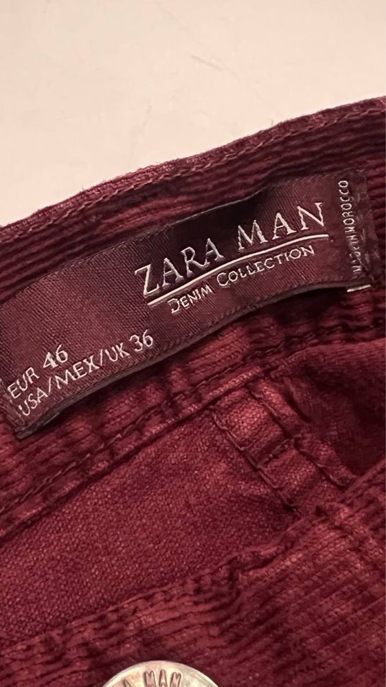 Вельветовые брюки ZARA из Испании. Оригинал