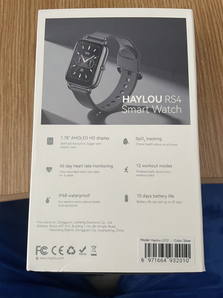 Vând haylou rs4 smartwatch