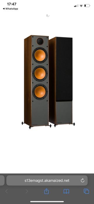 Boxe podea Monitor Audio 300 Orange - editie limitatta