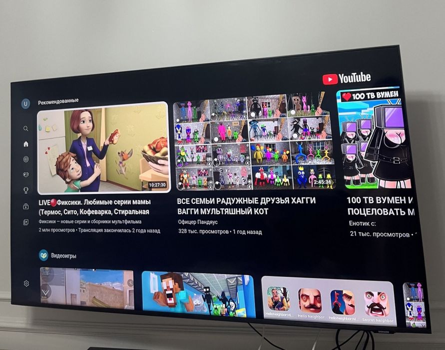 НОВЫЙ Yandex 140 см smart tv телевизор