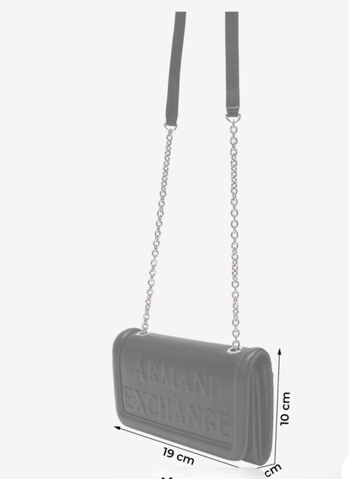 Черна Чанта Armani Exchange