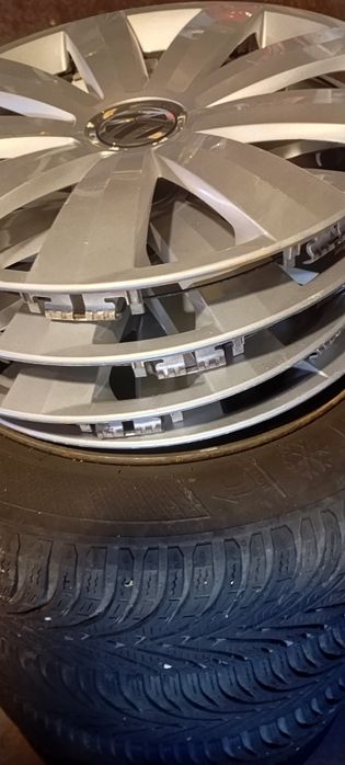 Стоманени джанти с гуми Клебер,16/5х112,/57,1  фолсваген