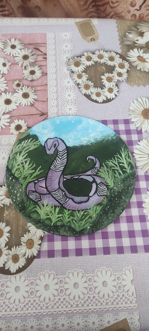 Картина "Отровна магична змия"
