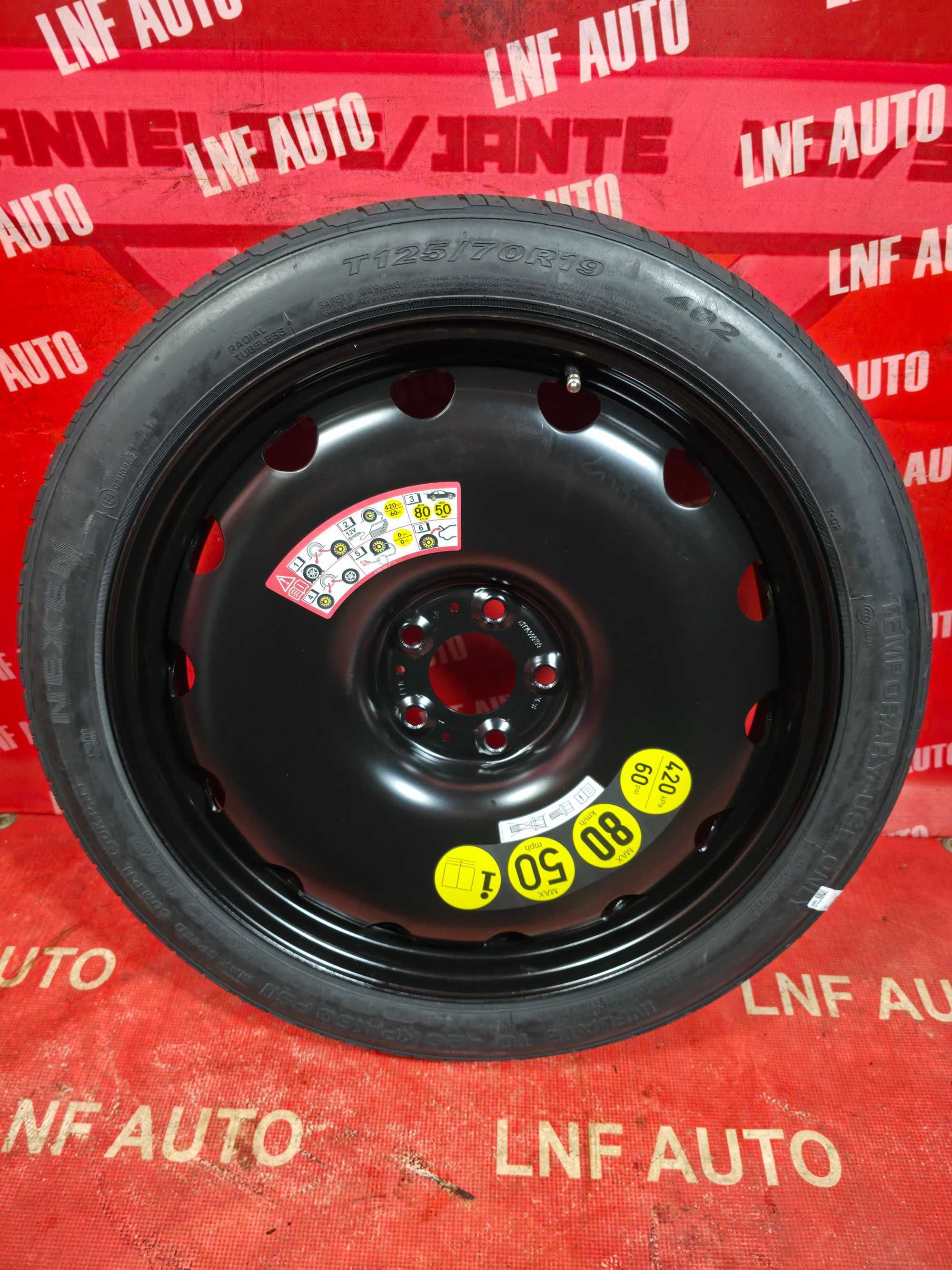 Roata Rezerva SLIM 5x112 19'' BMW Seria 4 G22 Seria 3 G20 X1 X2 2024