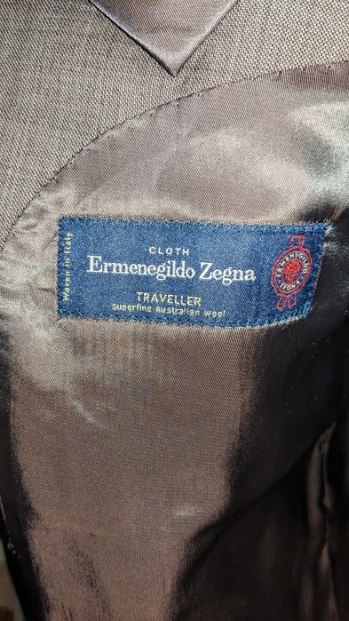 ermegildo zegna sacou  buzunare sigilate
