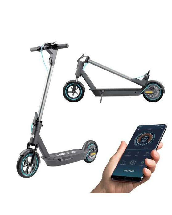 Trotineta electrica Motus 10 Plus, 35km/h, 60km, 500W, 15MAh,Suspensii