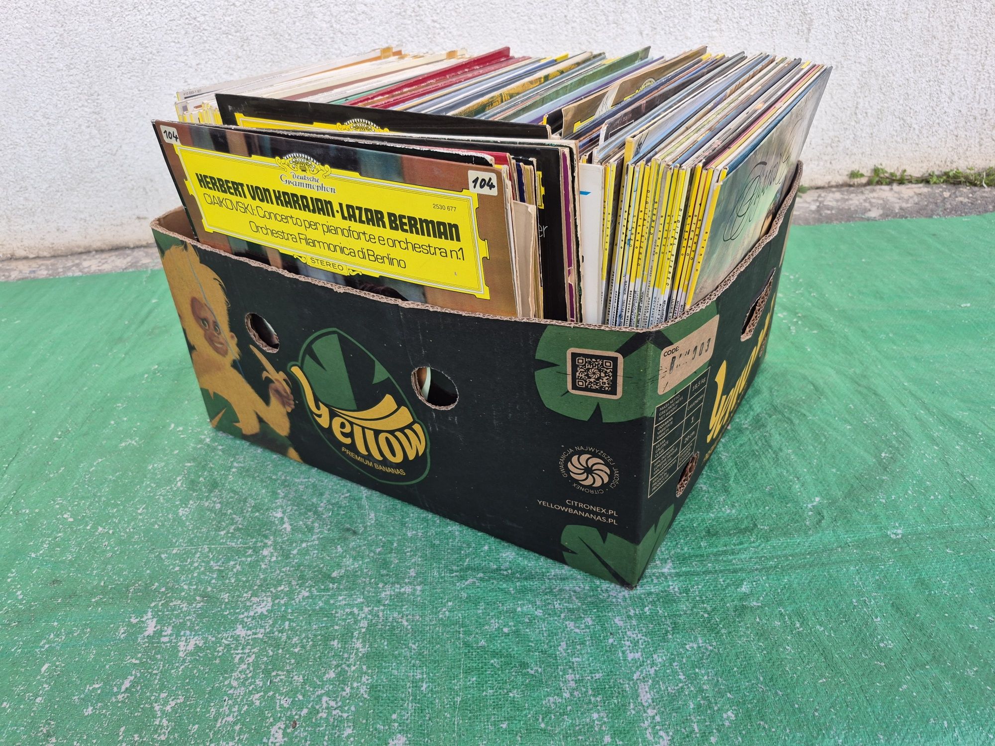Vand 200lp Discuri Vinil colectia Deutsche Grammophon muzică clasică