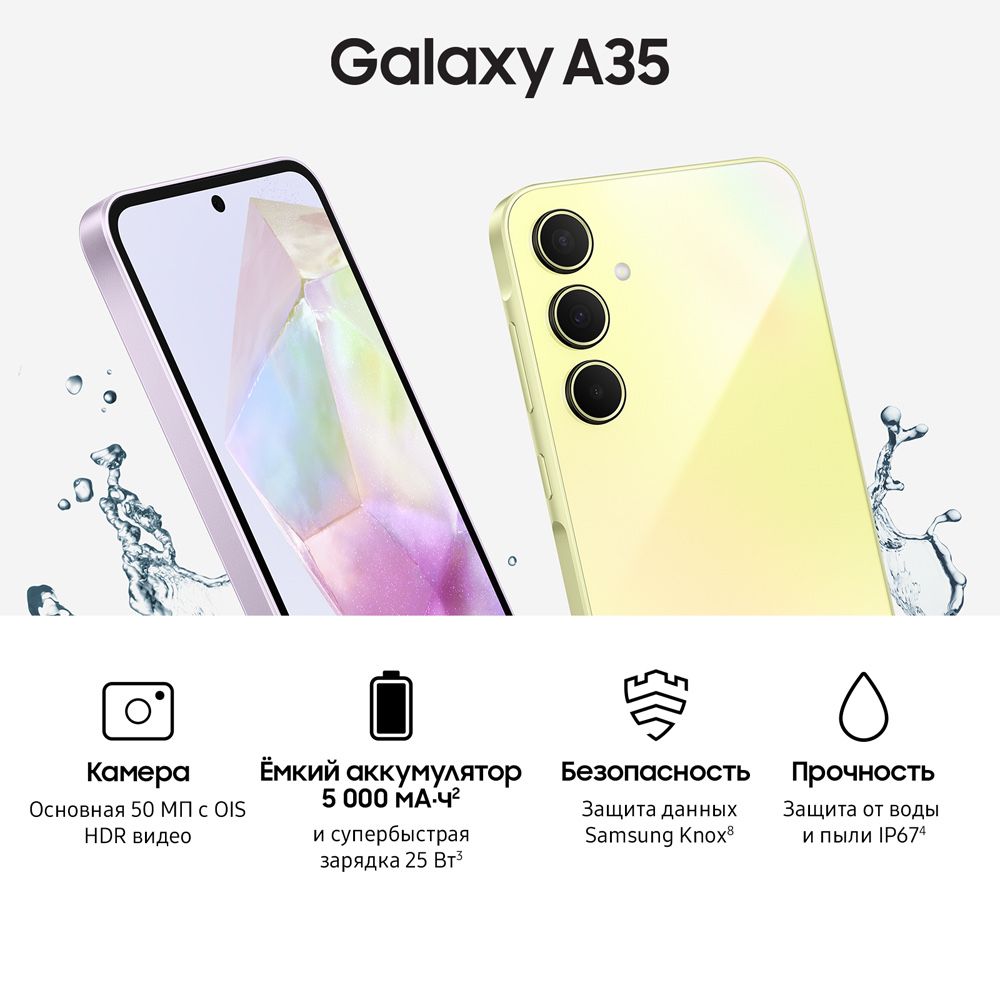 Новый Samsung Galaxy A35! Бесплатная Доставка!