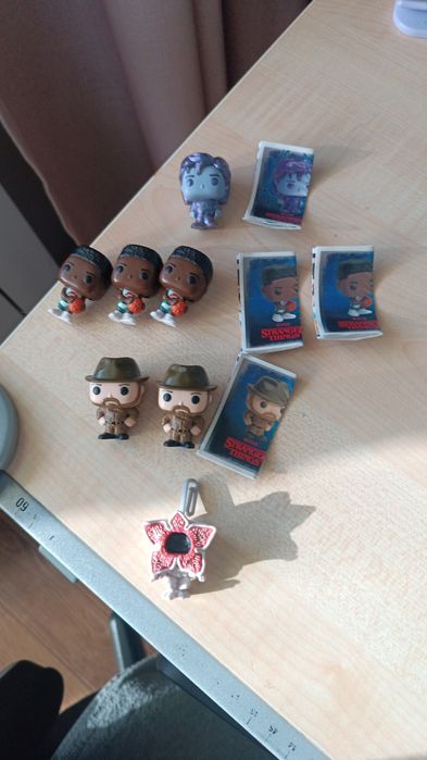 Обмен или продажа фигурок:Лукас, Демогоргон, Стив с изнанки, Хоппер