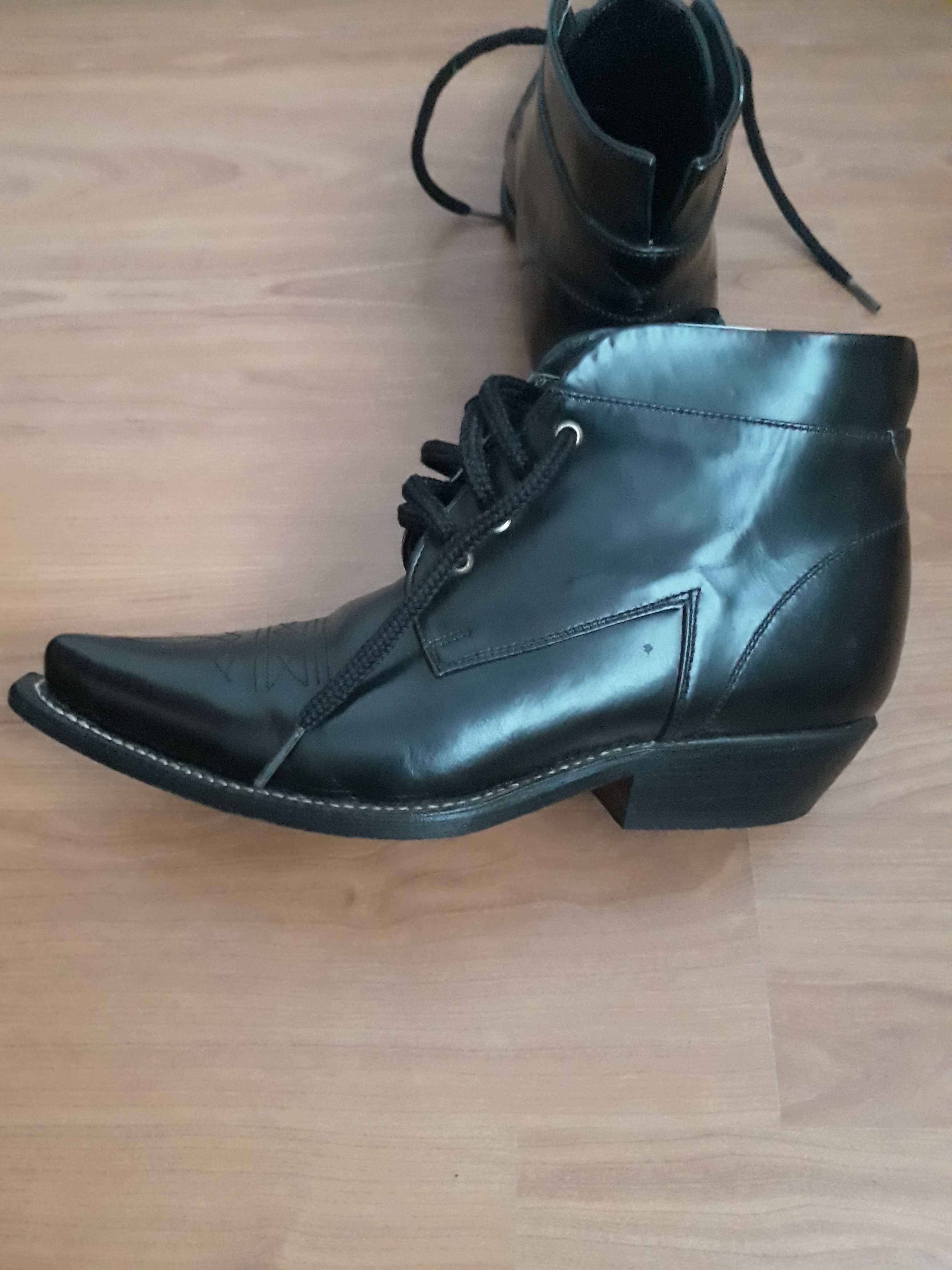 Botine ciocate piele 36