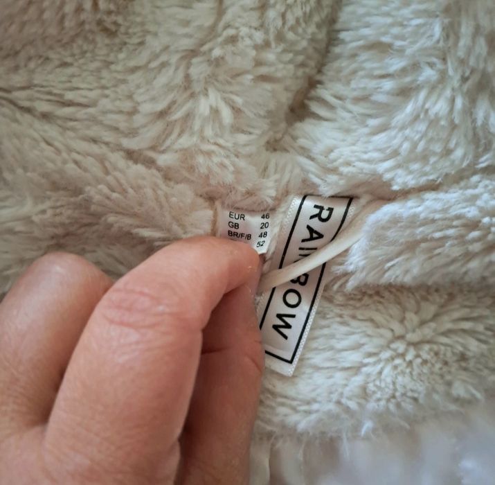 Palton gros cu blanita