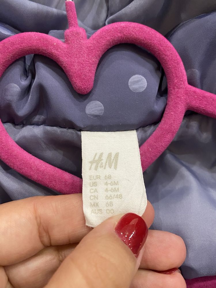 Яке H&M 68 размер