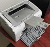 Почти новый чёрно-белый лазерный принтер HP LaserJet P1102