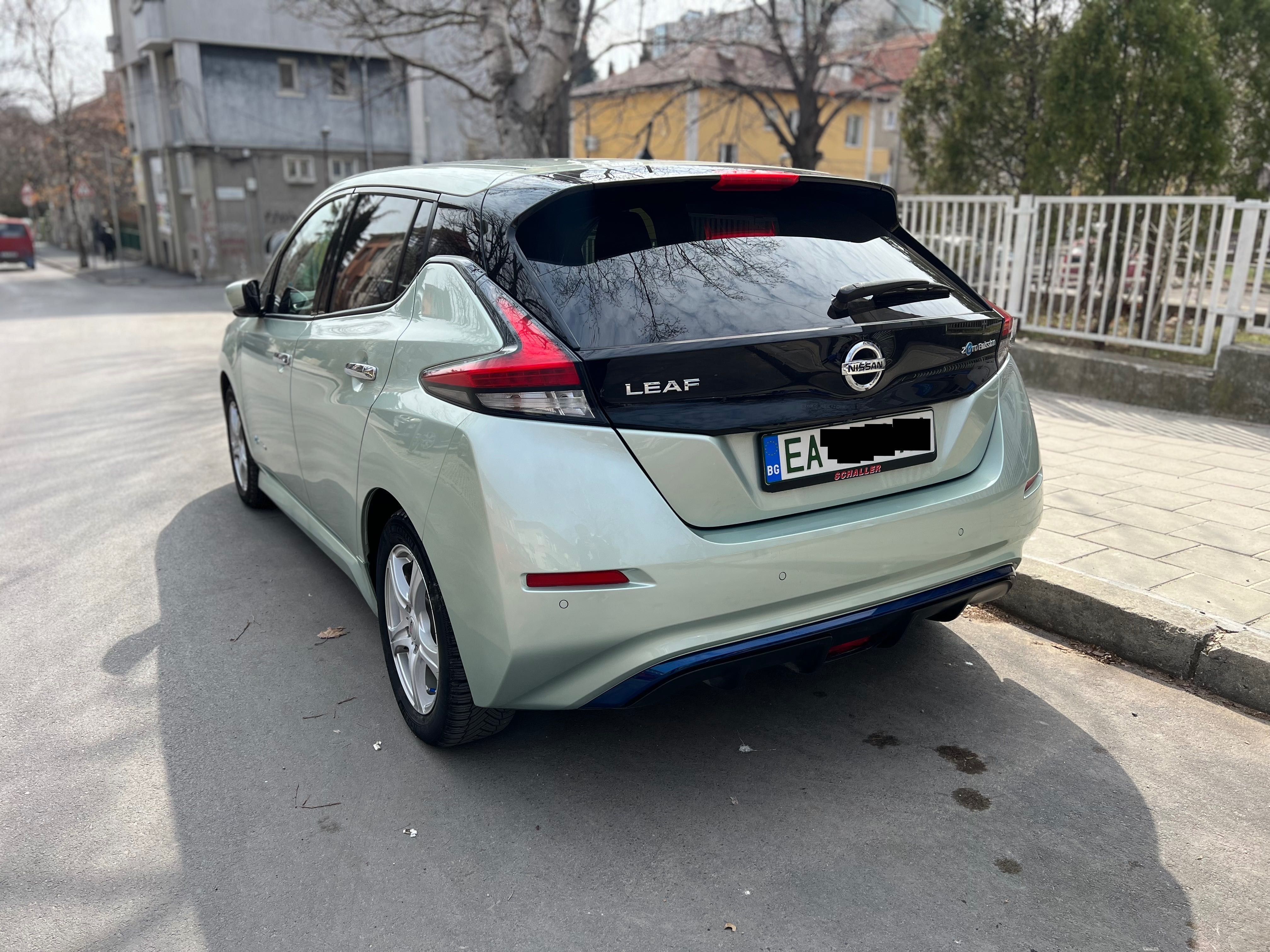 Nissan Leaf ZE1 N-Connecta, ProPilot, 40kw, 100% батерия