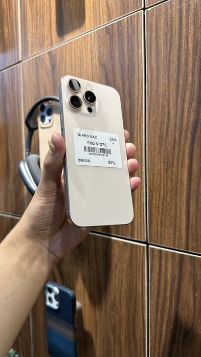 iphone 16 pro max 256gb 92% Naxt va Nasiya savdo