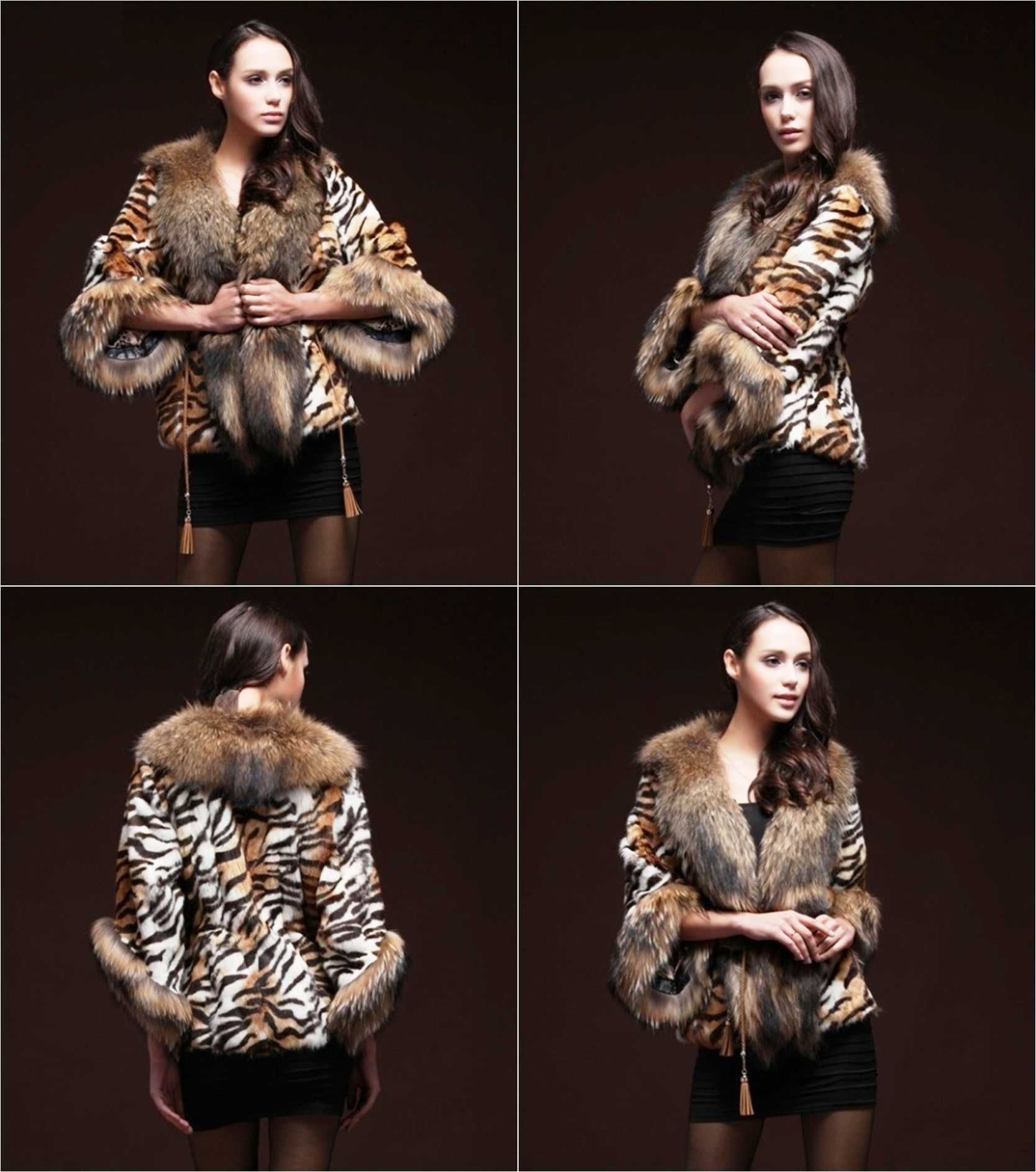 Тигровая Куртка - шубка 40-42-44 размер - 300,000 тенге