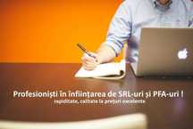 Registrul Comertului / Infiintari firme / SRL / PFA / Infiintare firma