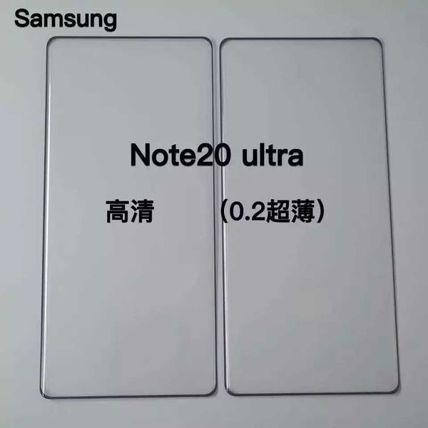 Samsung Galaxy Note 20 / Note 10 / 3D ЦЯЛО ЛЕПИЛО Стъклен протектор