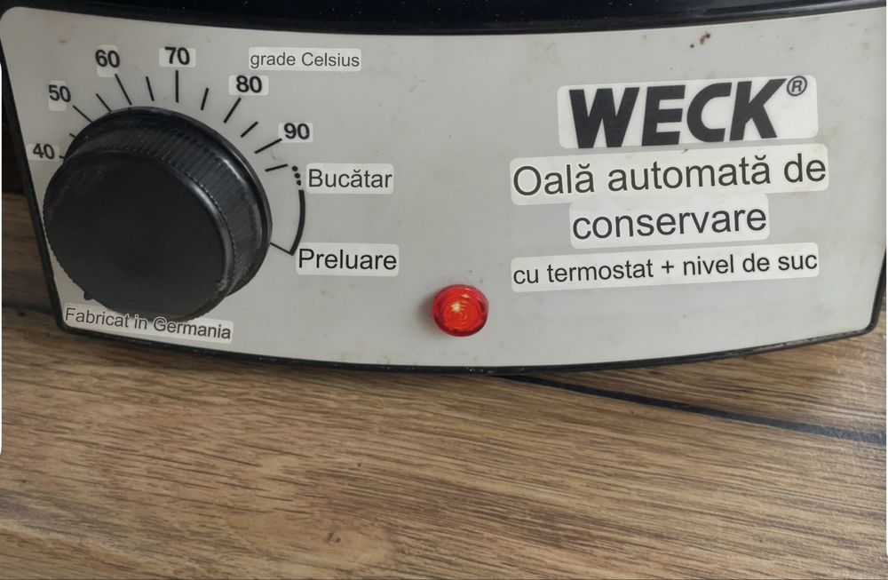 Oala electrica cu termostat si robinet