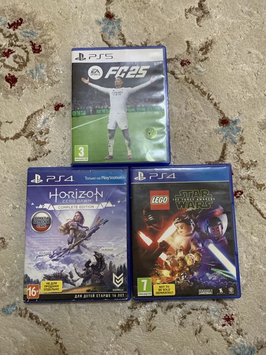 Диски игры PS4. Диски в хорошем состоянии. Без царапин