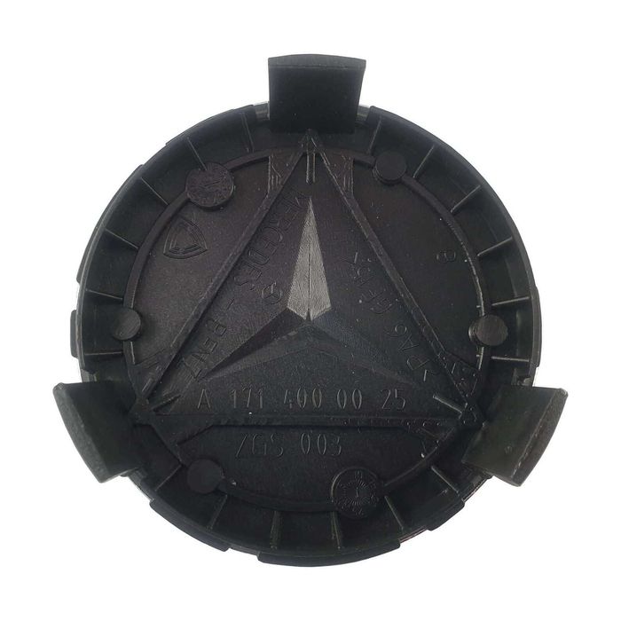 Set 4 Capace Mercedes negru/crom pentru jante originale MERCEDES