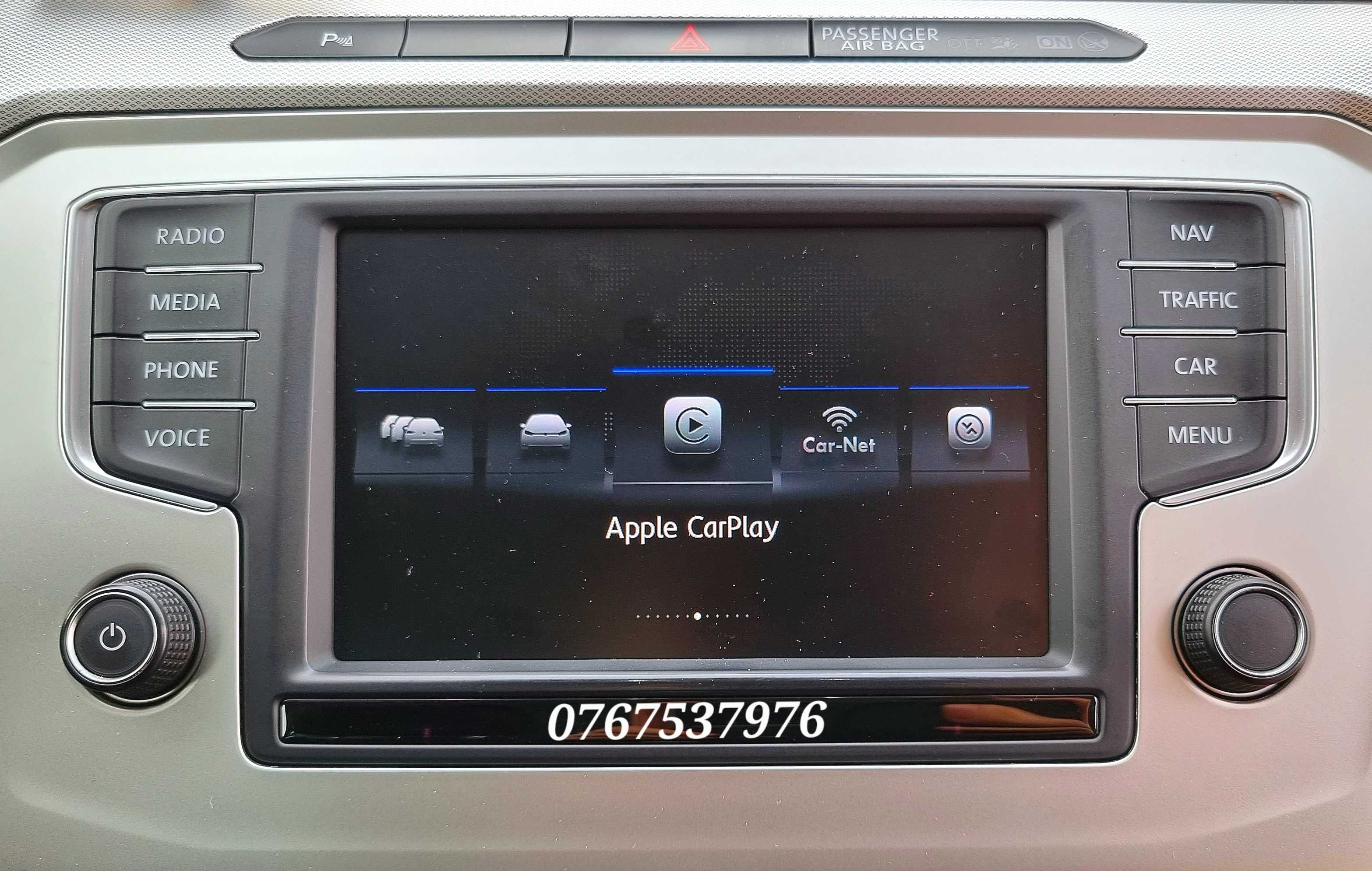 AppConnect Waze Apple CarPlay/Android Auto Volkswagen Golf 7,Passat B8