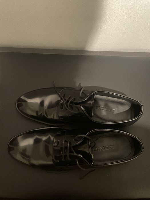 Pantofi eleganti piele lacuita barbati