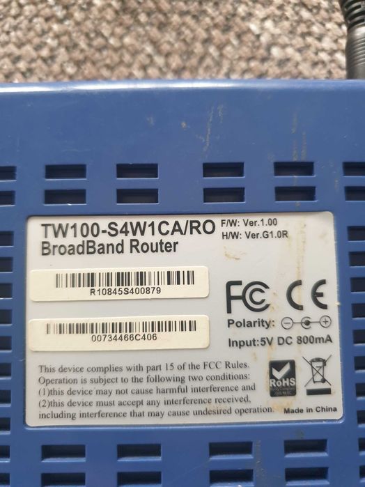 Router Wi-Fi Wireless-N Tenda W150D nou