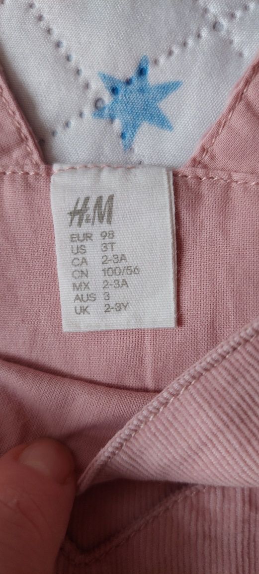 Rochițe de catifea H&M