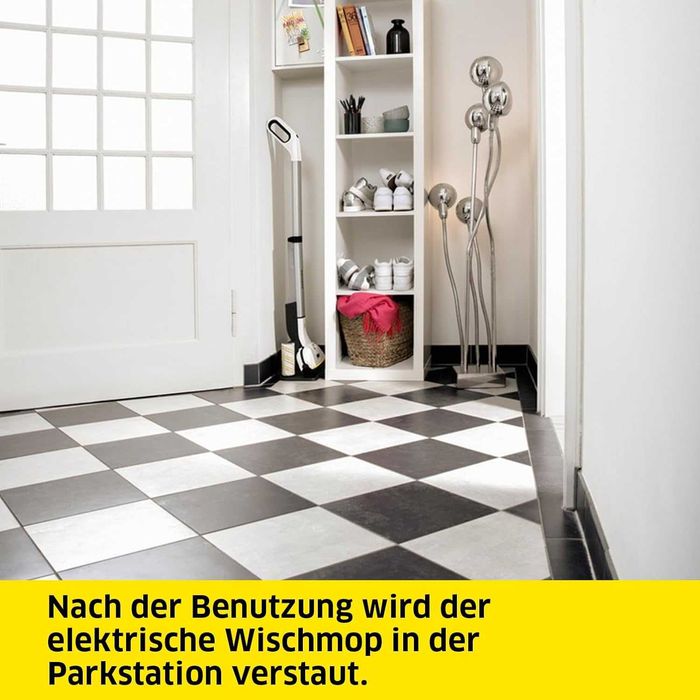 ПРОМО Нов Уред за Почистване на Под Електрически Моп Karcher EWM 2