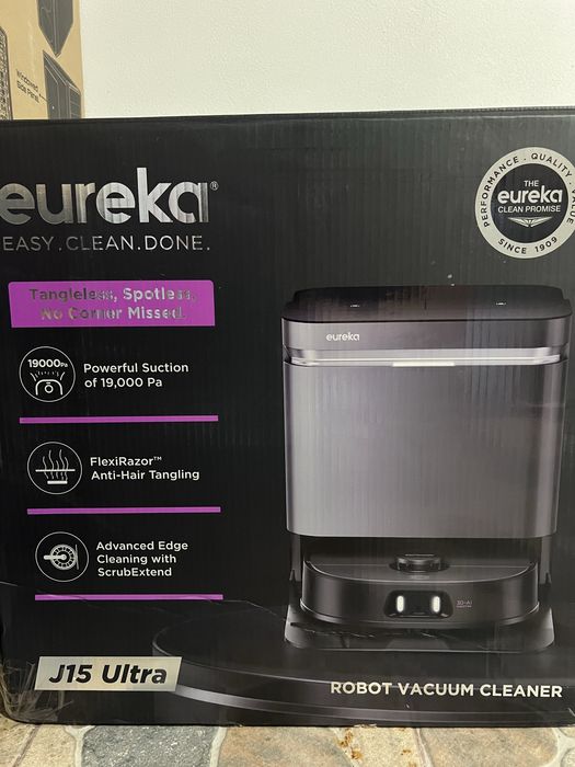 Robot aspirator cu mop 19000pa eureka j15 ultra