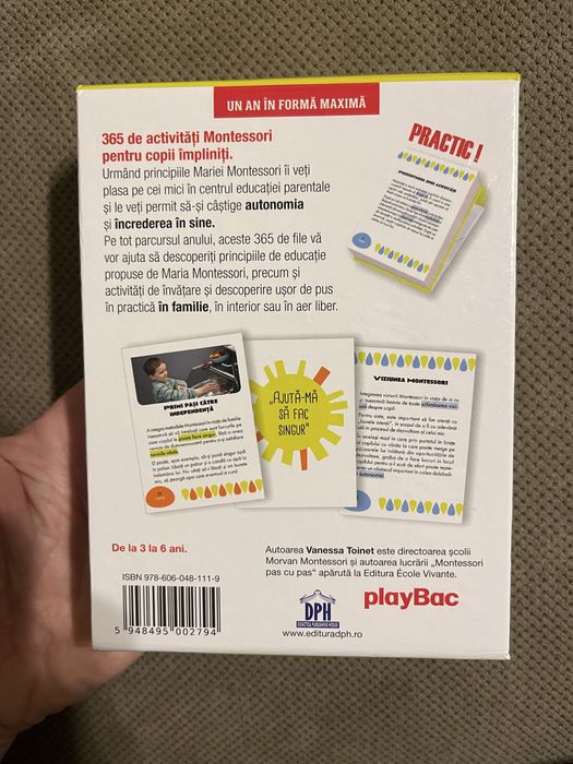 Carte 365 activitati Montessori