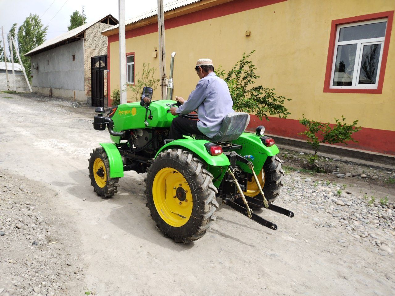 mini traktor ,мини трактор ,зубр ,рустрак