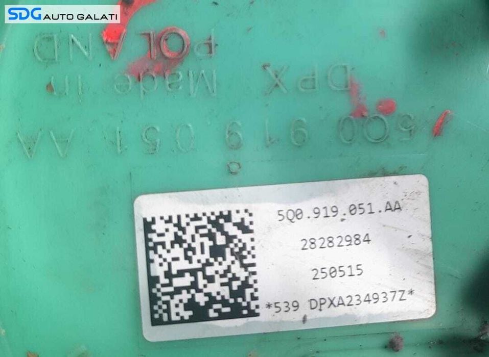 Pompa Combustibil cu Senzor Sonda Litrometrica Rezervor Volkswagen Golf 7 1.2 1.4 1.5 1.8 TSI 2013 - 2017 Cod 5Q0919051AA 5Q0.919.051.AA [N0770]