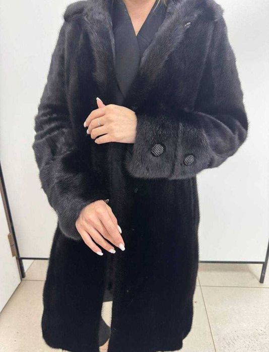Норковая шуба 44рр/Kaspi 0-0-12/ТехноАлтын/К/т:29-1182