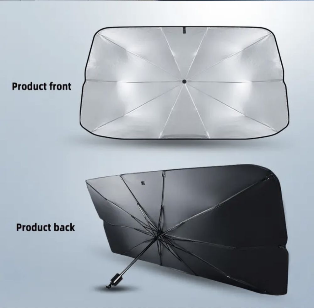 сенник за предно стъкло предпазен чадър с защита UV лъчи 140/79см