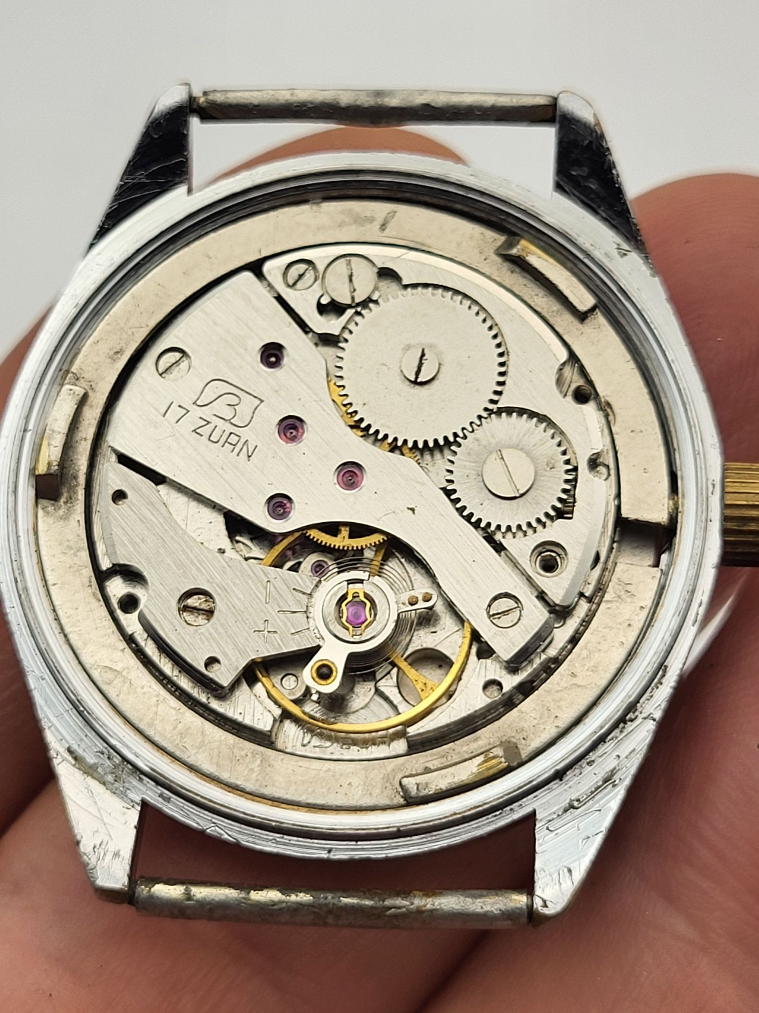 OREX cal SZ1 Mecanism Ceas 17 Zuani DEFECT Balans Bun .Pentru Reparat