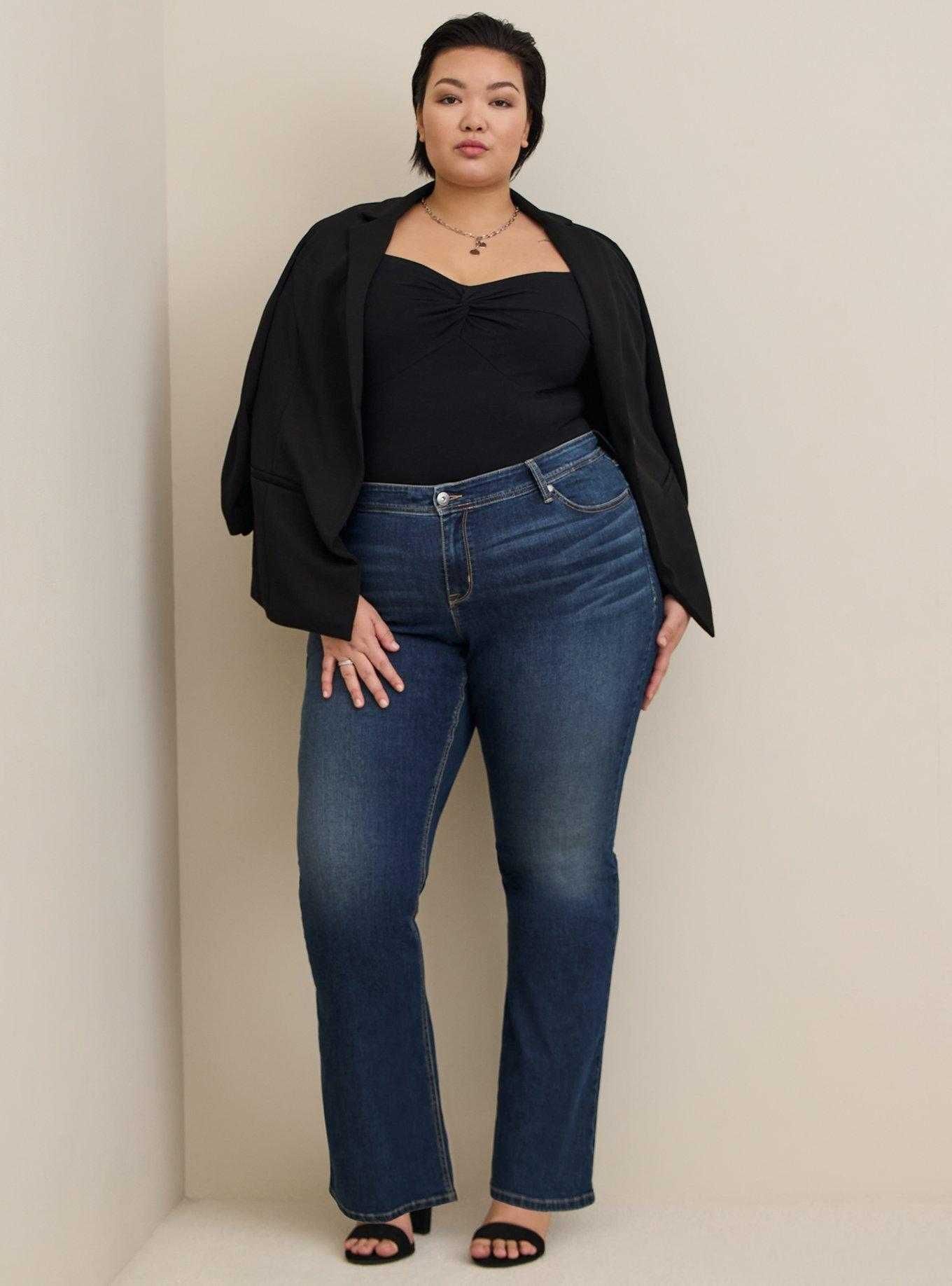 Plus size. Американские брендовые джинсы. Ширина - 52 см