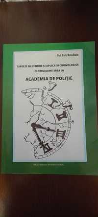 Carte Admitere Academia de Politie