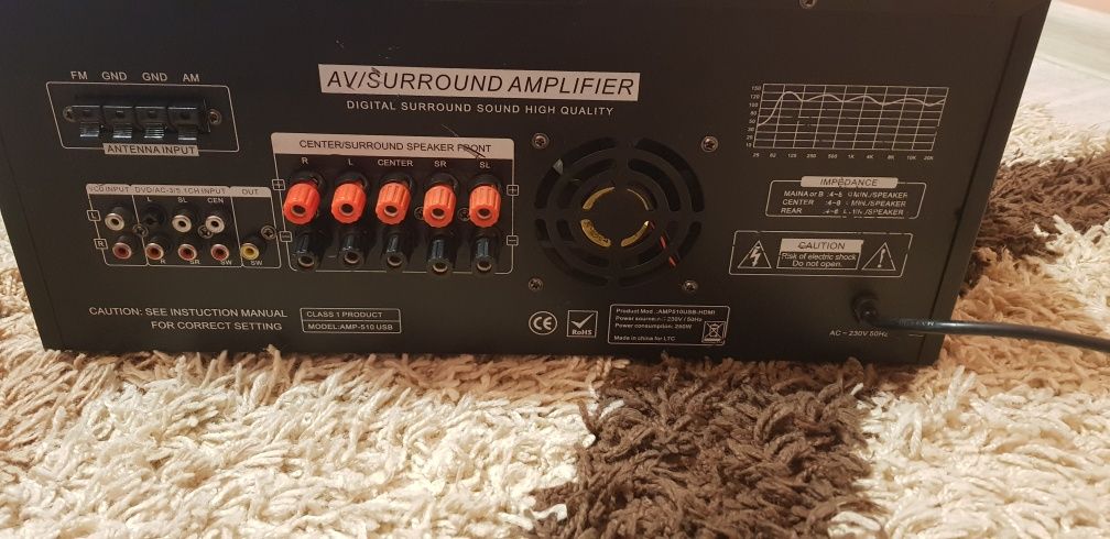 Amplificator  hyundai Amp 510Usb