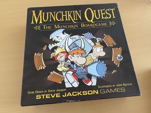 Munchkin Quest + Extensie Boardgame