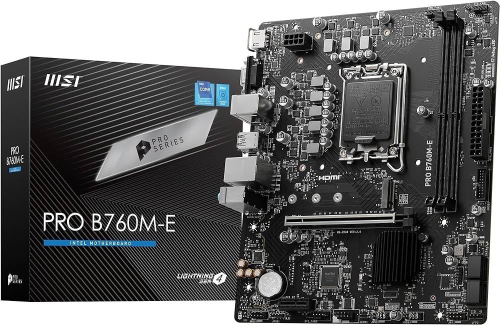 [Материнская плата] Msi H610M E DDR4