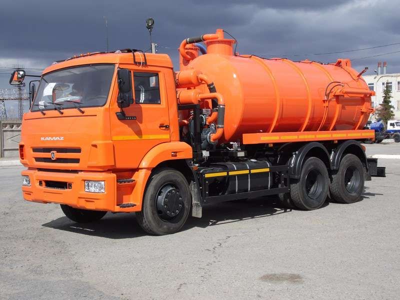 Говновоз Камаз 16 куб