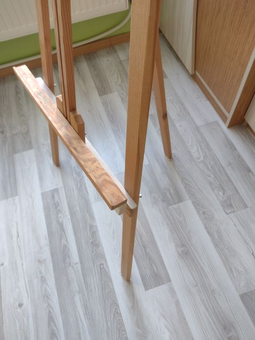 Дървен статив за рисуване, регулируем