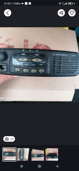 Statie taxi motorola gm340